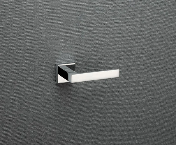Klamka do drzwi Zen - szyld kwadratowy - wykonczenie chromowane